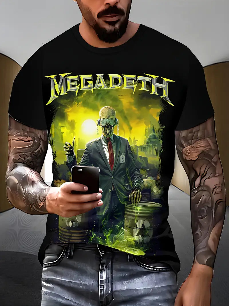 T-Shirt Megadeth "Vic Rattlehead"