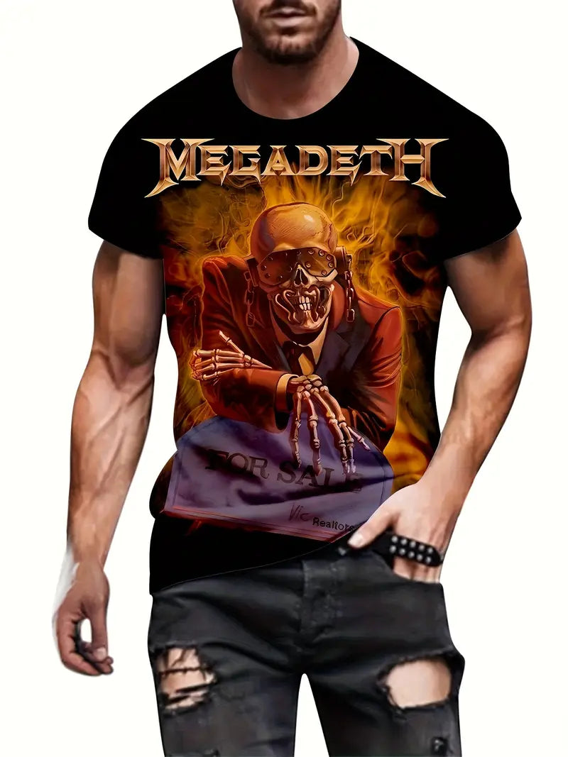 T-Shirt Megadeth "For Sale"