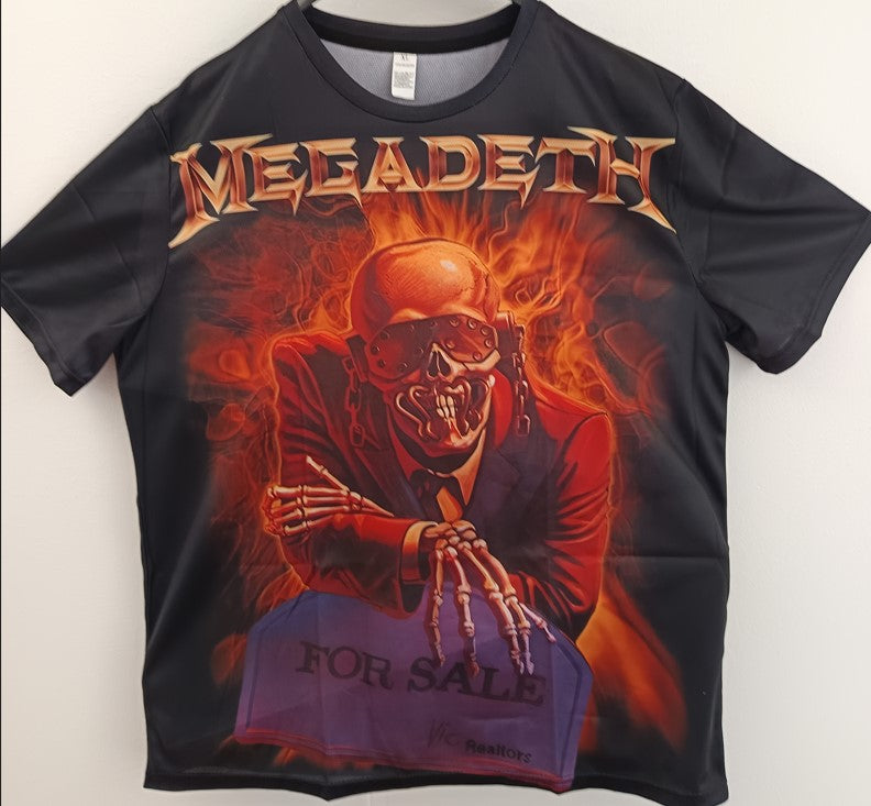 T-Shirt Megadeth "For Sale"