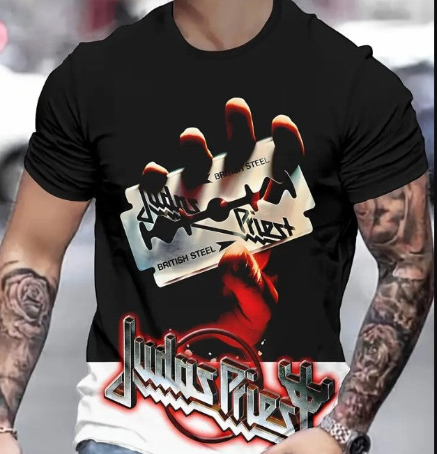 T-Shirt Judas Priest "British Steel"